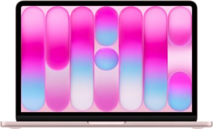 Apple MacBook Neo, chip A18 Pro, CPU de 6 núcleos / GPU de 5 núcleos, 8 GB de RAM, SSD de 512 GB, rosa empolvado con Touch ID.