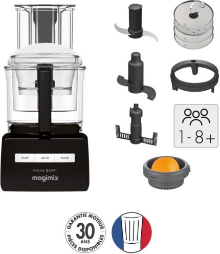 Procesador de alimentos multifunción MAGIMIX CS 5200 XL negro