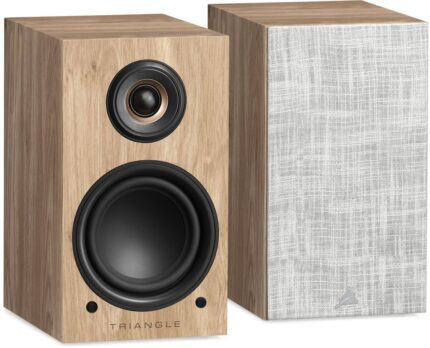 Altavoz de estantería activo TRIANGLE LN01A ELARA de roble claro