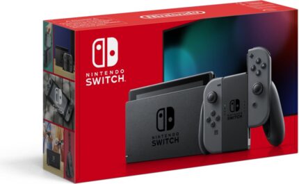 Consola Nintendo Switch 2019 reacondicionada, color gris.