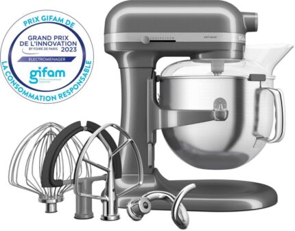 Batidora de pie KITCHENAID 5KSM70SHXEMS, color gris peltre