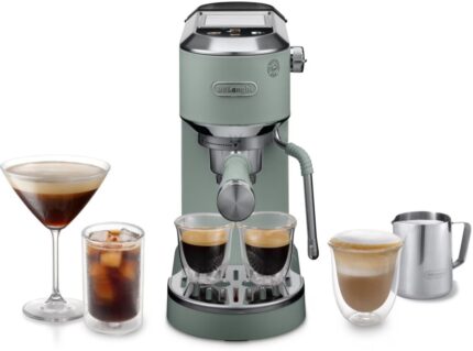 Cafetera espresso DELONGHI EC890.GR Dedica Duo Green