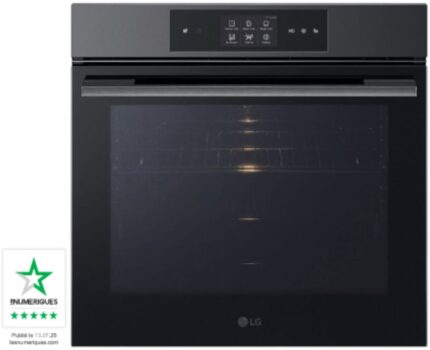 Horno empotrable LG WS9D7673CB Instaview con función de vapor.