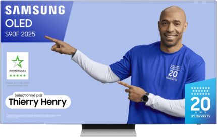 TV OLED SAMSUNG TQ65S90F 4K AI Smart TV 2025