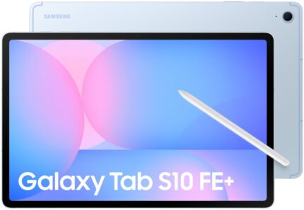 Tableta Android Samsung Galaxy Tab S10FE+ de 128 GB con Wi-Fi, color azul, con Galaxy AI.