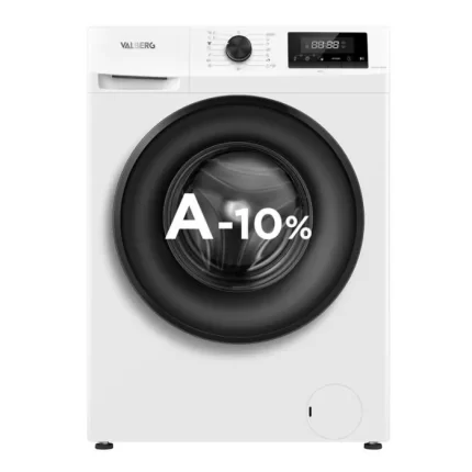 Lavadora de ojo de buey de 8 kg VALBERG WF 814 A-10 W180C