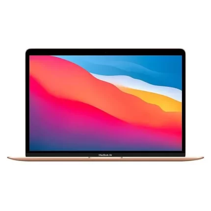 Apple Macbook Air de 133" M1, 8 GB de RAM, 256 GB de almacenamiento SSD, 2020, color oro rosa, reacondicionado, grado A+.